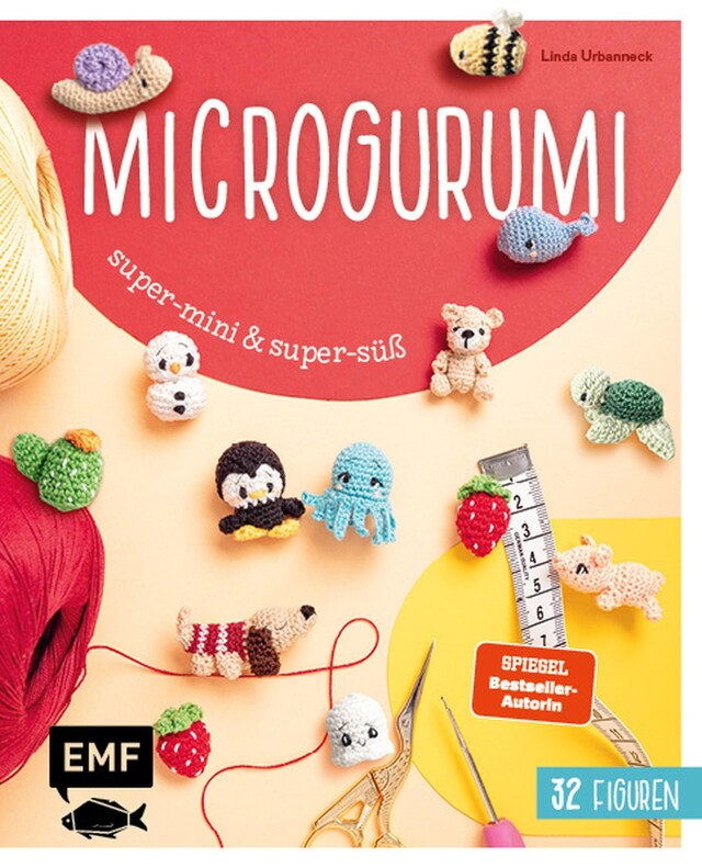 Okładka książki dla Microgurumi – Super-mini, super-süß