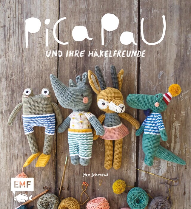 Buchcover für Pica Pau und ihre Häkelfreunde – Band 1