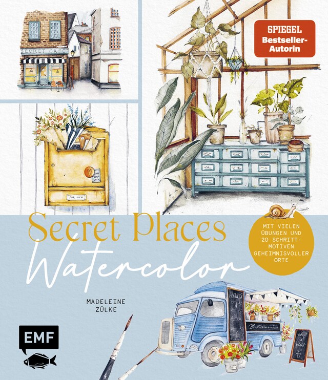 Buchcover für Secret Places  – Watercolor