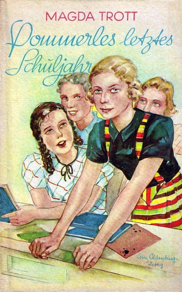 Copertina del libro per Pommerles letztes Schuljahr