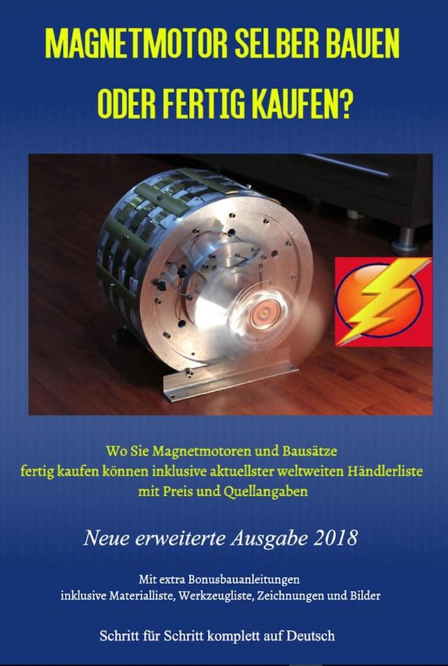 Book cover for Magnetmotor selber bauen oder fertig kaufen?