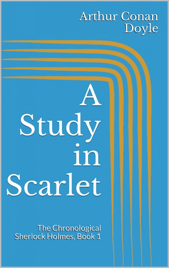 Book cover for A Study in Scarlet