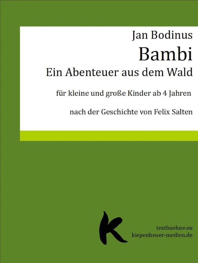 Book cover for Bambi