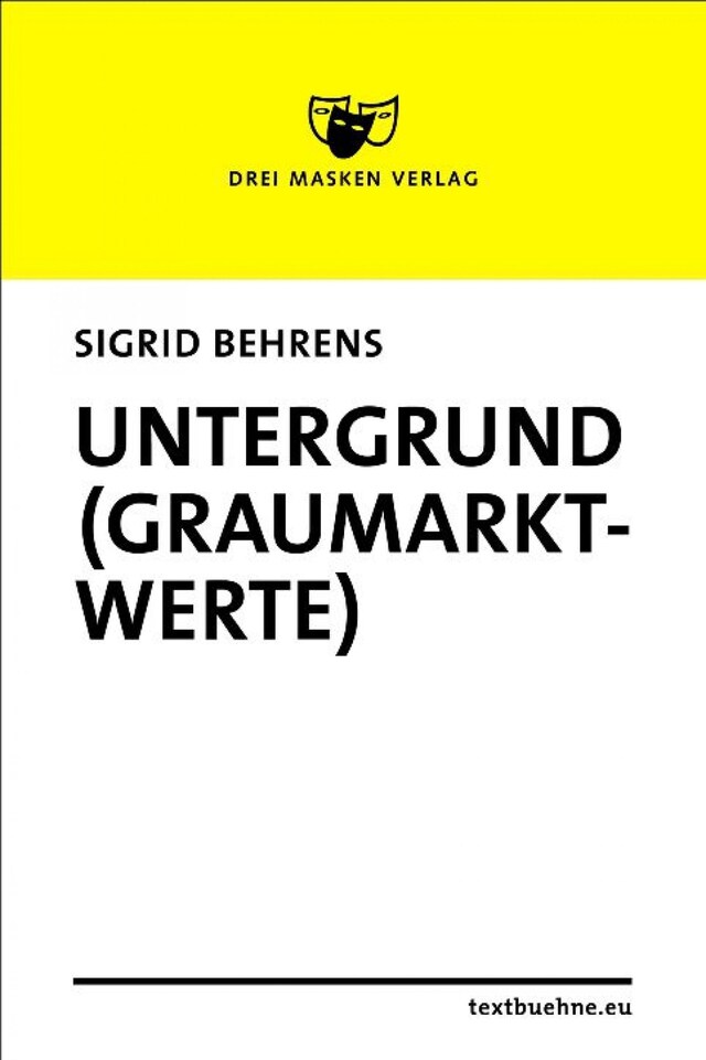 Kirjankansi teokselle Untergrund (Graumarktwerte)