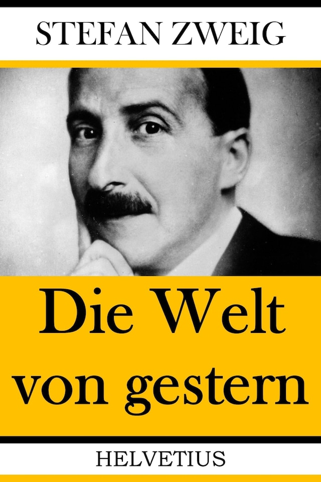 Buchcover für Die Welt von gestern