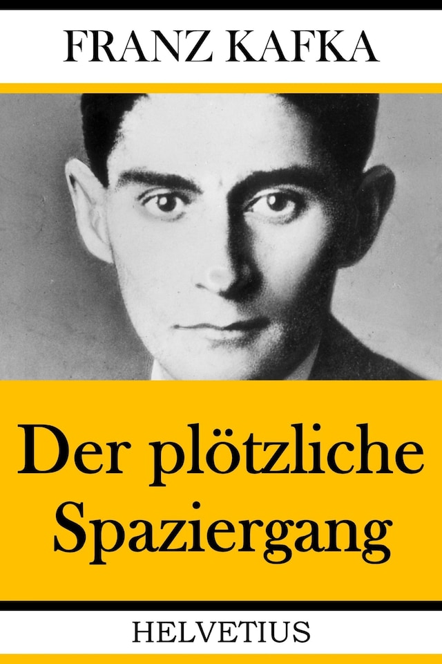 Buchcover für Der plötzliche Spaziergang