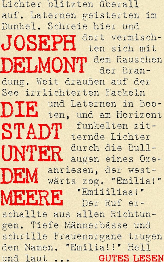 Couverture de livre pour Die Stadt unter dem Meere