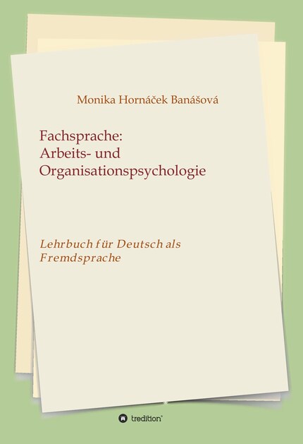 Fachsprache: Arbeits- und Organisationspsychologie bookCoverFor
