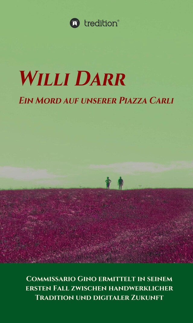 Book cover for Ein Mord auf unserer Piazza Carli