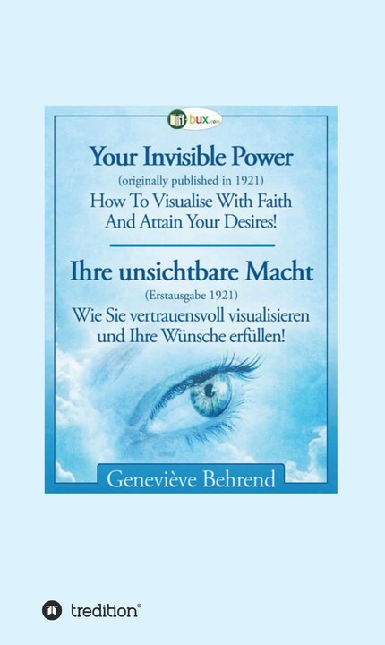 Your Invisible Power - Ihre unsichtbare Macht bookCoverFor