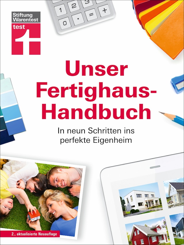 Buchcover für Unser Fertighaus-Handbuch