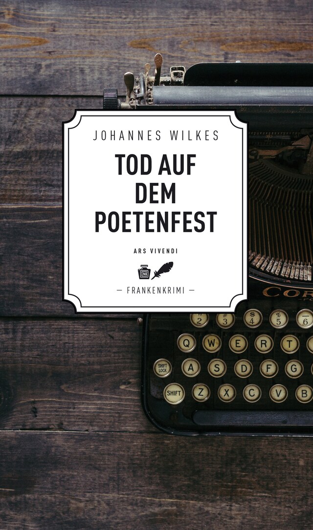 Couverture de livre pour Tod auf dem Poetenfest - Frankenkrimi (eBook)