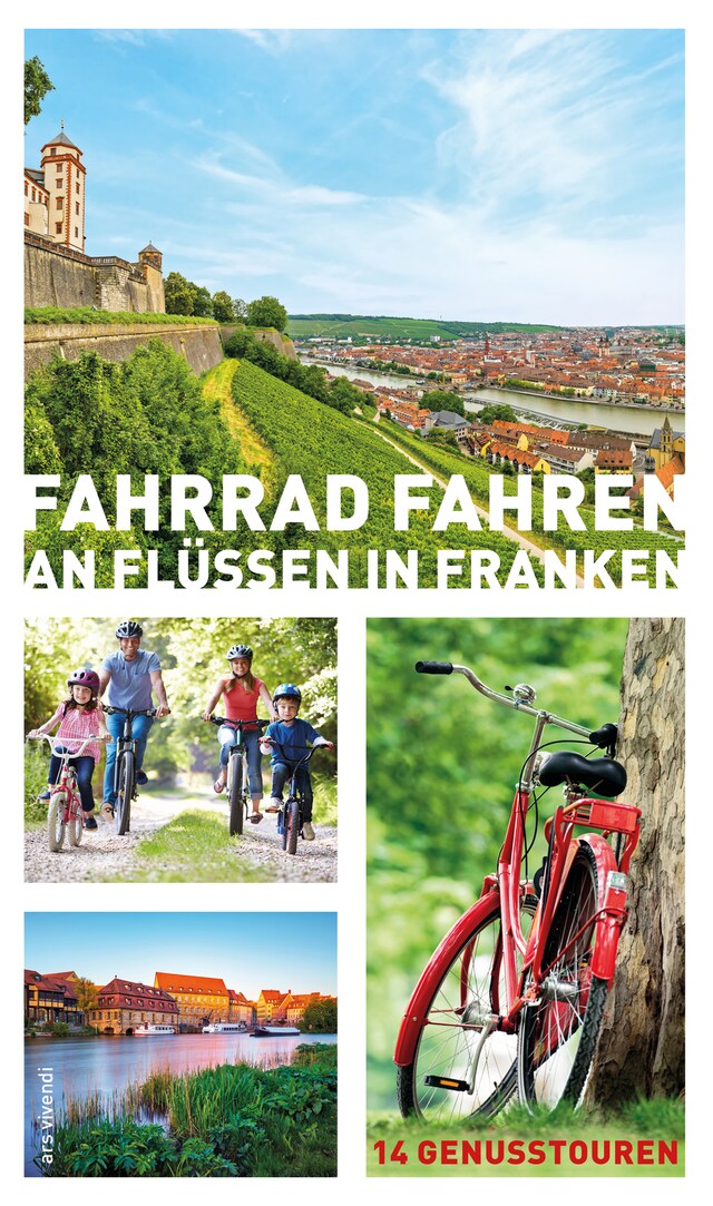 Bokomslag for Fahrrad fahren an Flüssen in Franken (eBook)
