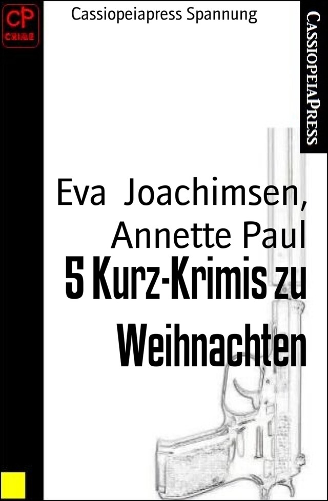 Buchcover für 5 Kurz-Krimis zu Weihnachten