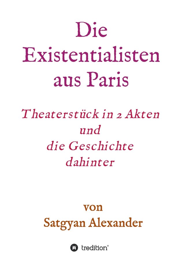 Kirjankansi teokselle Die Existentialisten aus Paris