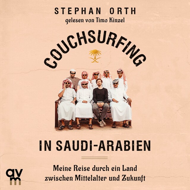 Kirjankansi teokselle Couchsurfing in Saudi-Arabien