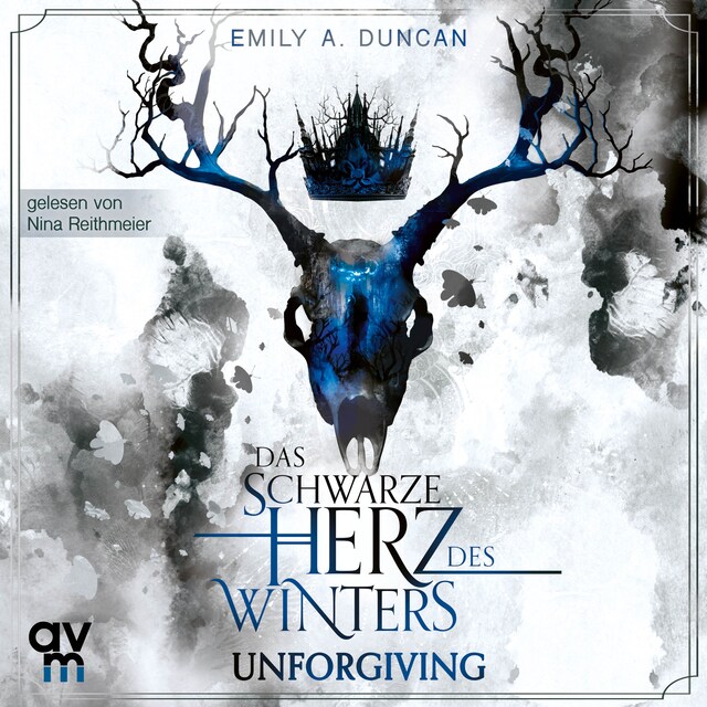 Portada de libro para Das schwarze Herz des Winters - Unforgiving