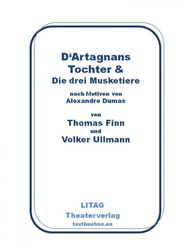 Portada de libro para D'Artagnans Tochter und die drei Musketiere