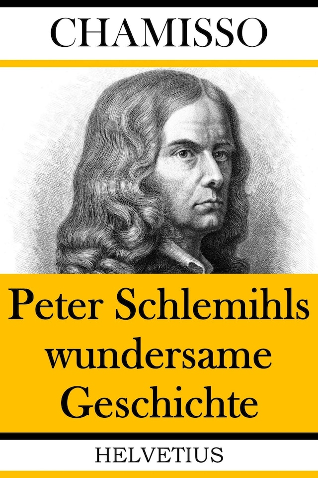 Kirjankansi teokselle Peter Schlemihls wundersame Geschichte
