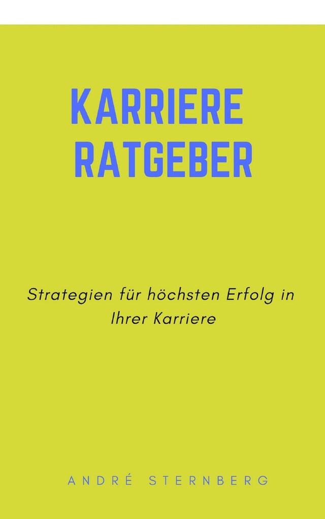 Couverture de livre pour Karriere Ratgeber