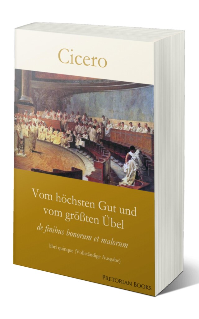 Book cover for Vom höchsten Gut und vom größten Übel