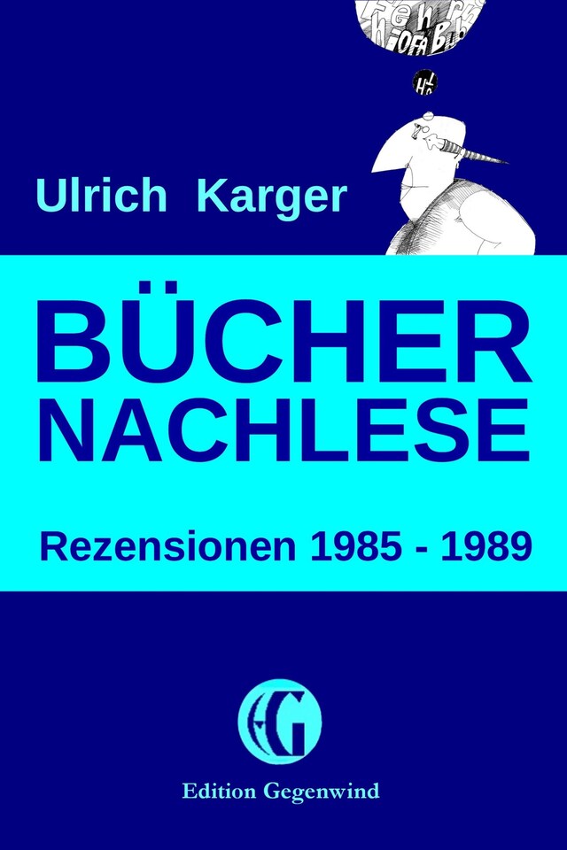 Kirjankansi teokselle Büchernachlese: Rezensionen 1985 - 1989