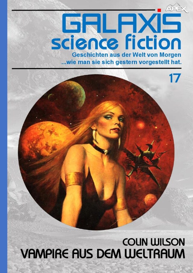 Book cover for GALAXIS SCIENCE FICTION, Band 17: VAMPIRE AUS DEM WELTRAUM