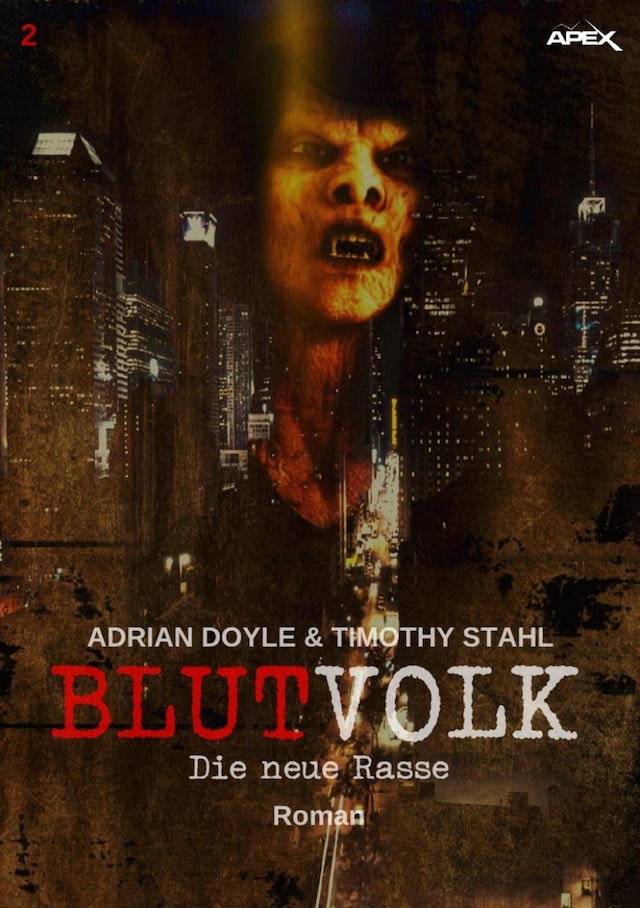 Book cover for BLUTVOLK, Band 2: DIE NEUE RASSE