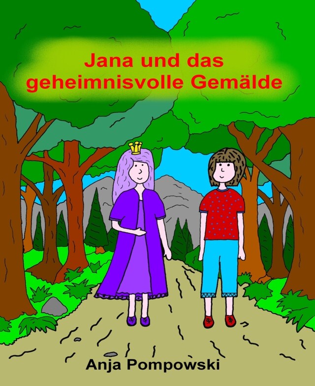 Couverture de livre pour Jana und das geheimnisvolle Gemälde