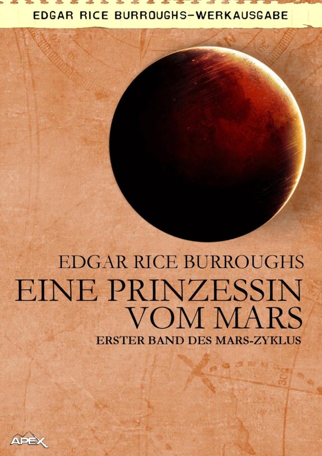 Buchcover für EINE PRINZESSIN VOM MARS