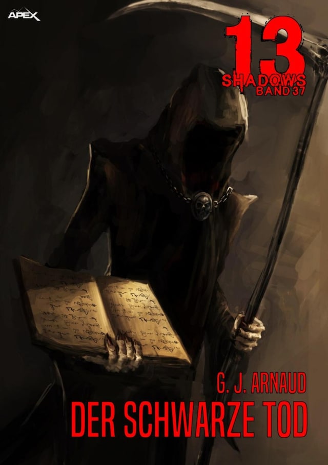 Book cover for 13 SHADOWS, Band 37: DER SCHWARZE TOD
