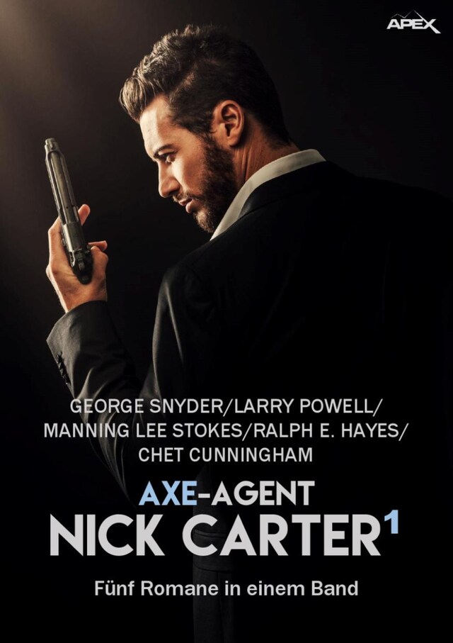 Book cover for AXE-AGENT NICK CARTER, BAND 1