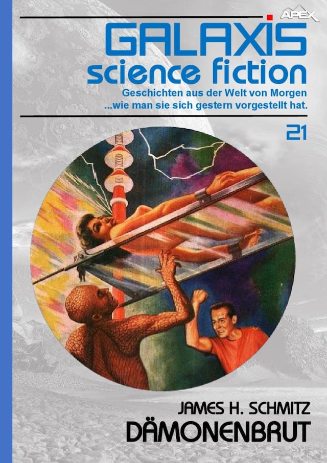 Book cover for GALAXIS SCIENCE FICTION, Band 21: DÄMONENBRUT