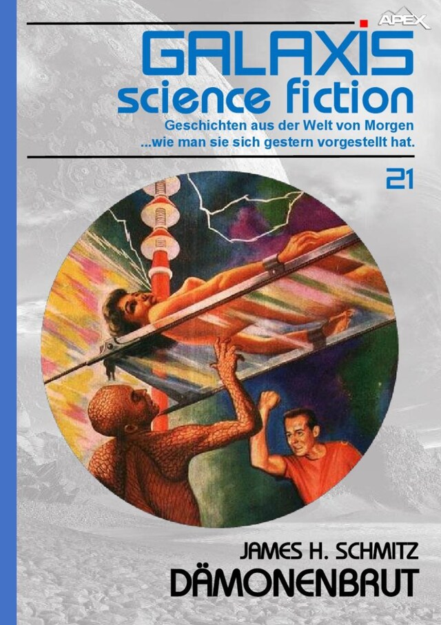 GALAXIS SCIENCE FICTION, Band 21: DÄMONENBRUT Book cover for GALAXIS SCIENCE FICTION, Band 21: DÄMONENBRUT