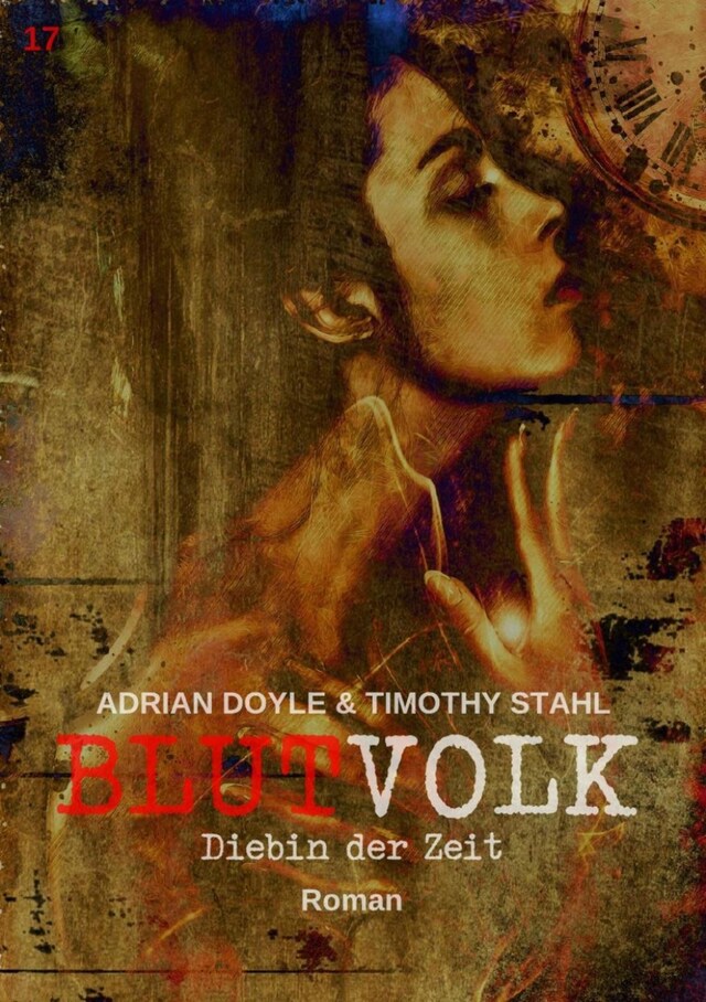 Book cover for BLUTVOLK, Band 17: DIEBIN DER ZEIT