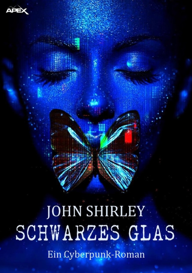 Book cover for SCHWARZES GLAS