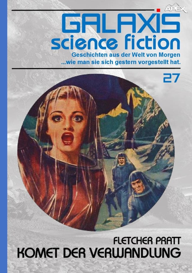 Book cover for GALAXIS SCIENCE FICTION, Band 27: KOMET DER VERWANDLUNG