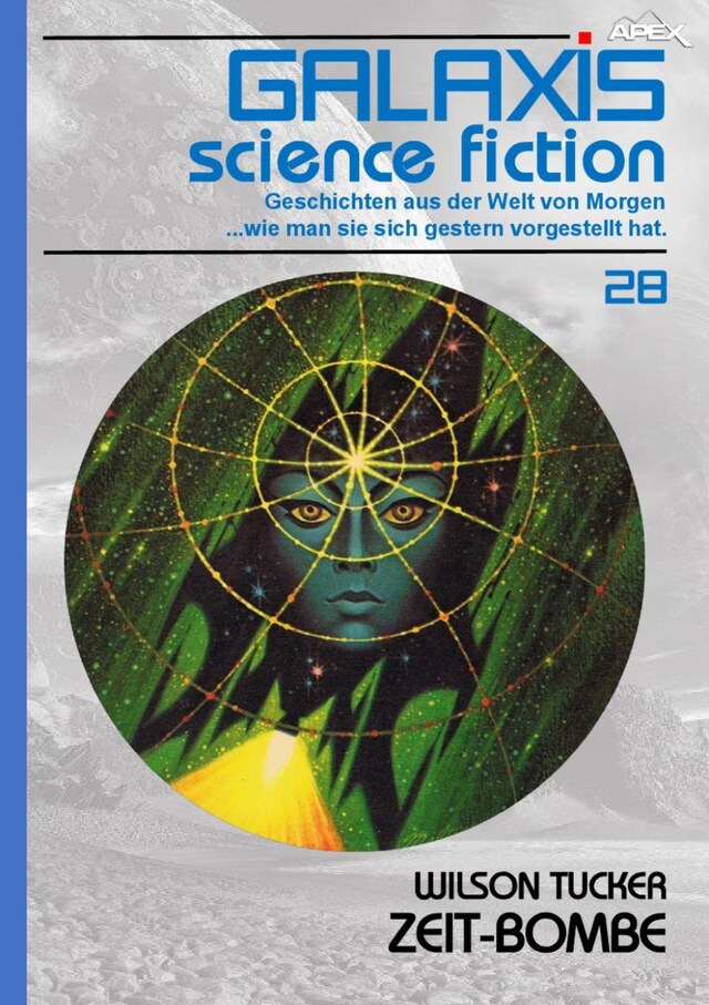 Book cover for GALAXIS SCIENCE FICTION, Band 28: ZEIT-BOMBE