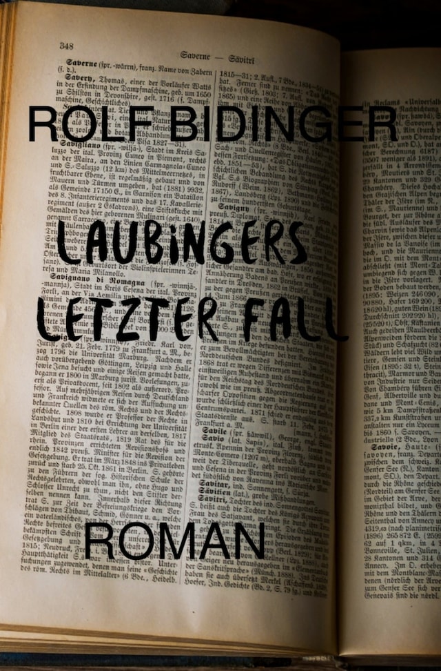 Okładka książki dla Laubingers letzter Fall