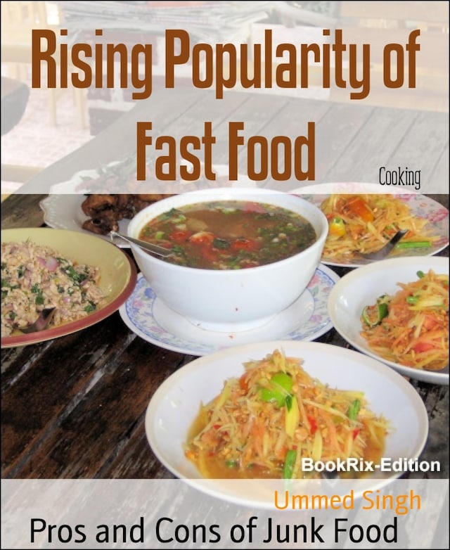 Book cover for Rising Popularity of Fast Food