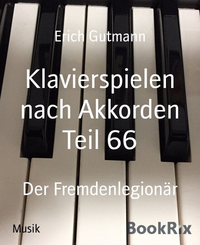 Book cover for Klavierspielen nach Akkorden Teil 66