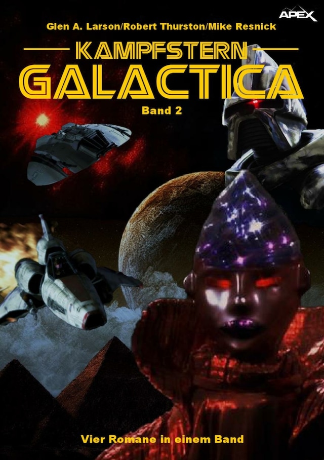 Book cover for KAMPFSTERN GALACTICA, BAND 2