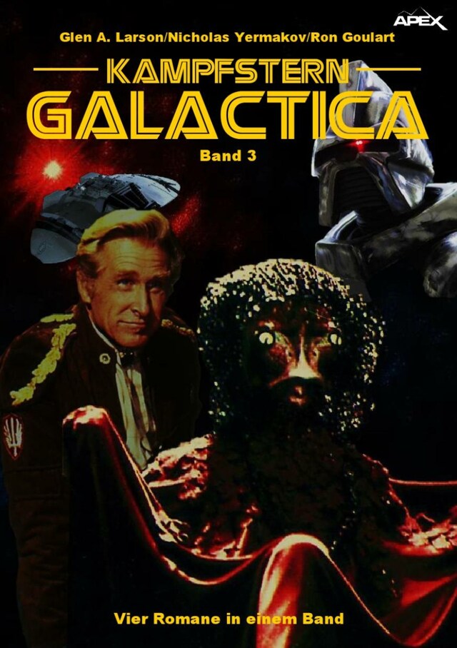 Book cover for KAMPFSTERN GALACTICA, BAND 3