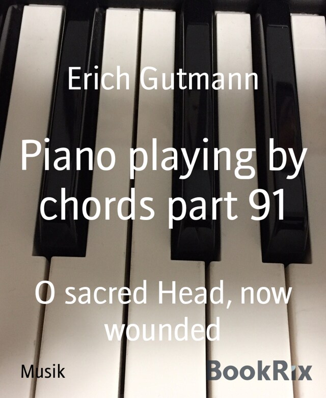 Book cover for Piano playing by chords part 91