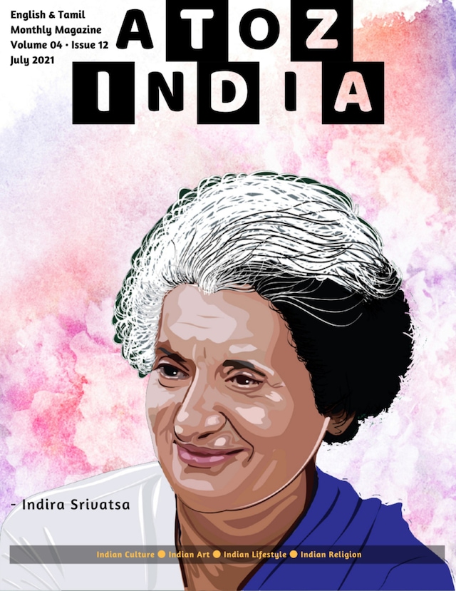 Buchcover für A to Z India - Magazine: July 2021