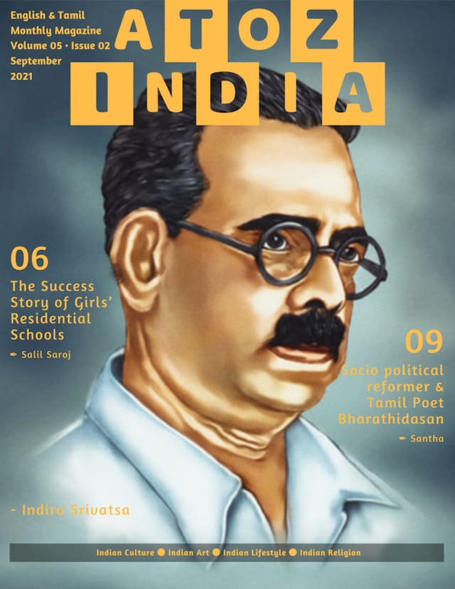 Buchcover für A to Z India - Magazine: September 2021