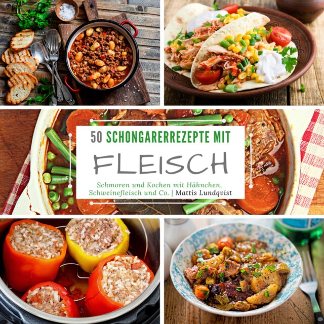 Couverture de livre pour 50 Schongarerrezepte mit Fleisch