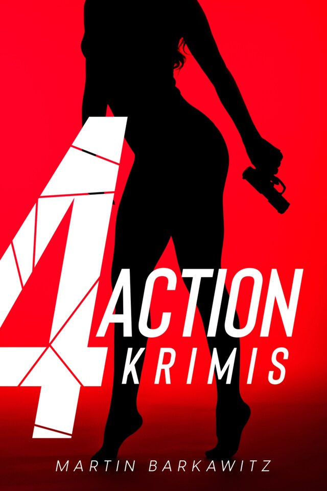 Buchcover für 4 Action Krimis