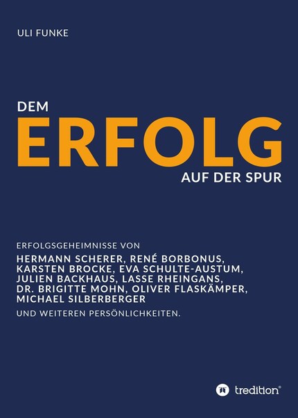 Dem Erfolg auf der Spur bookCoverFor