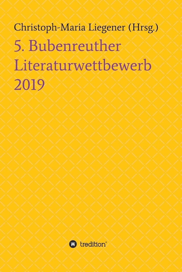Okładka książki dla 5. Bubenreuther Literaturwettbewerb